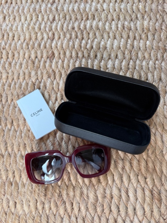 CELINE burgundy sunglasses main image 5